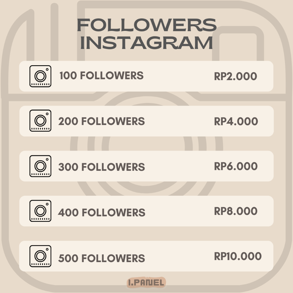 Pengikut instagram Bergaransi Bestt Seller Pengikut