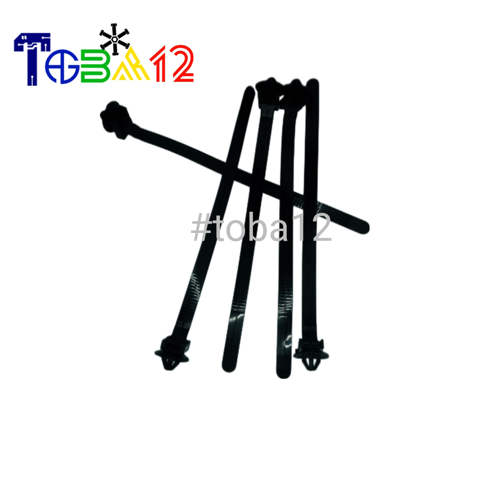 tali ripet kabel ties pengikat body hitam 5 pcs