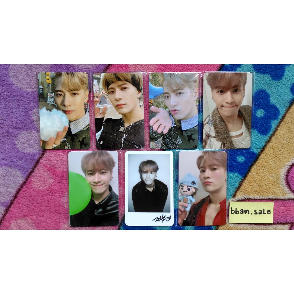 [BACA DESKRIPSI] TAKE ALL PC GOT7 JACKSON PHOTOCARD BREATH OF LOVE : LAST PIECE SET