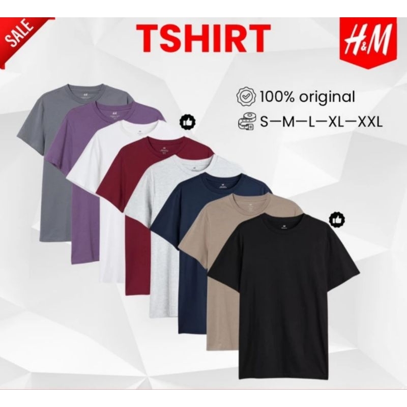 H&M Crewneck Regular Fit T-Shirt