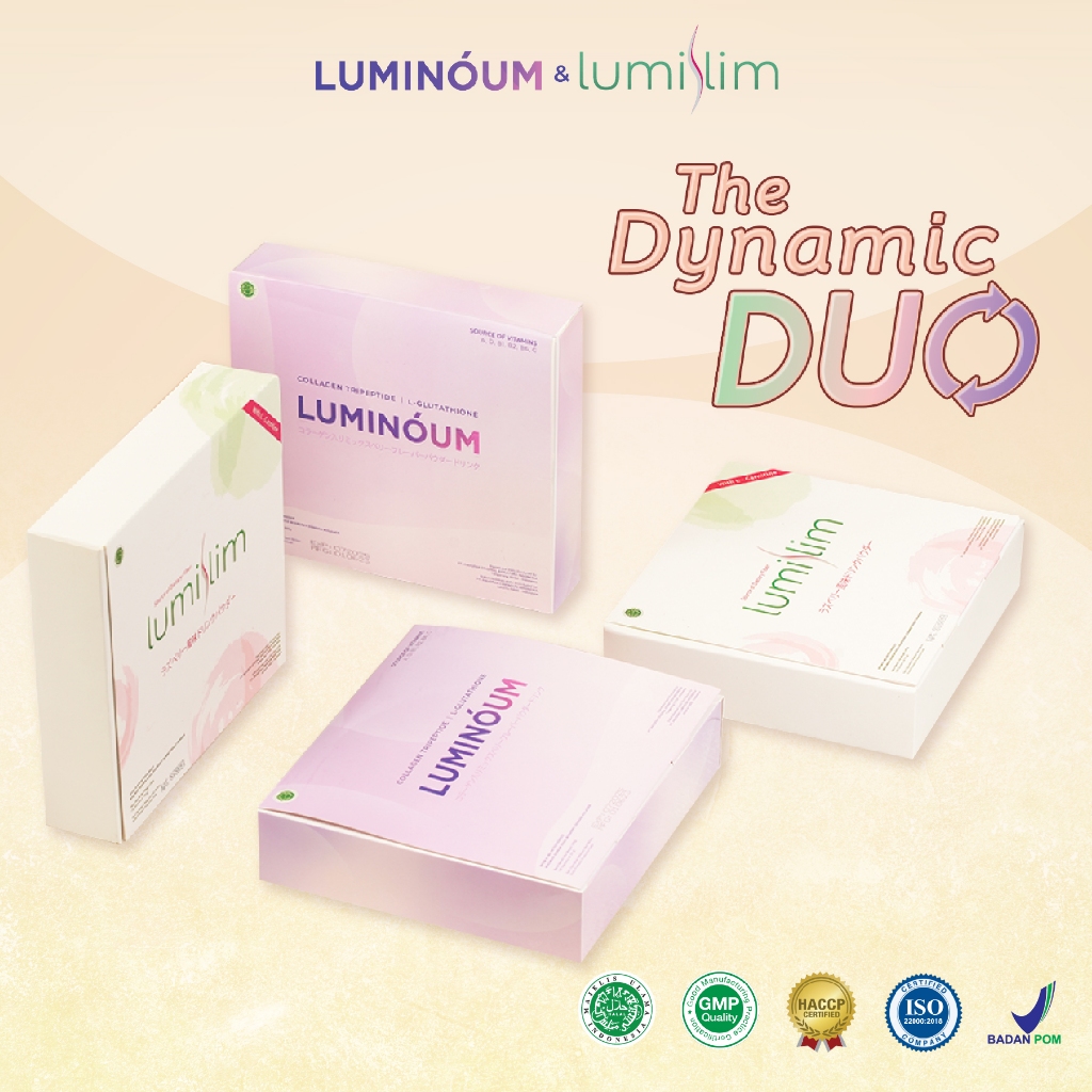 Dynamic Duo Package (Lumislim 16 Sachet, luminoum 16 Sachet)