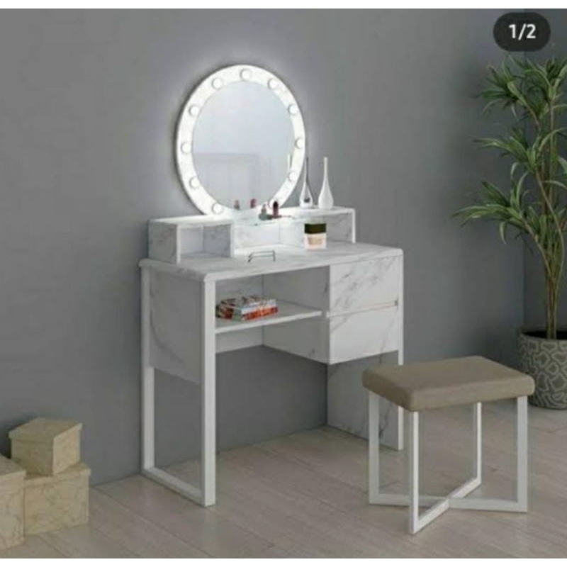 Meja Rias Minimalis Siantano MR Marble