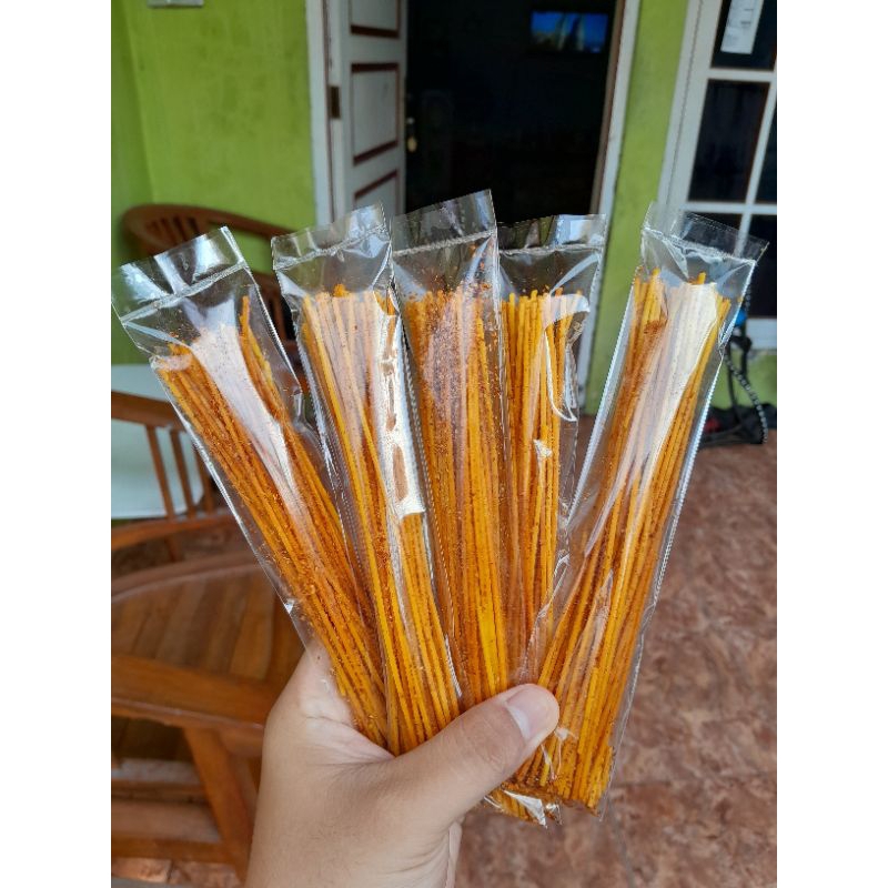 

Mie Lidi 10pcs pedas/asin boleh mix