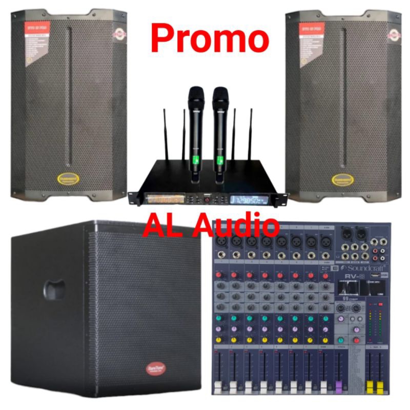 paket sound sistem Outdor 15 inch