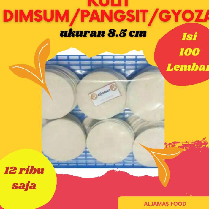 

PRSL6362 Ready Stok Kulit Dimsum 8.5 Cm isi 100 pangsit/gyoza