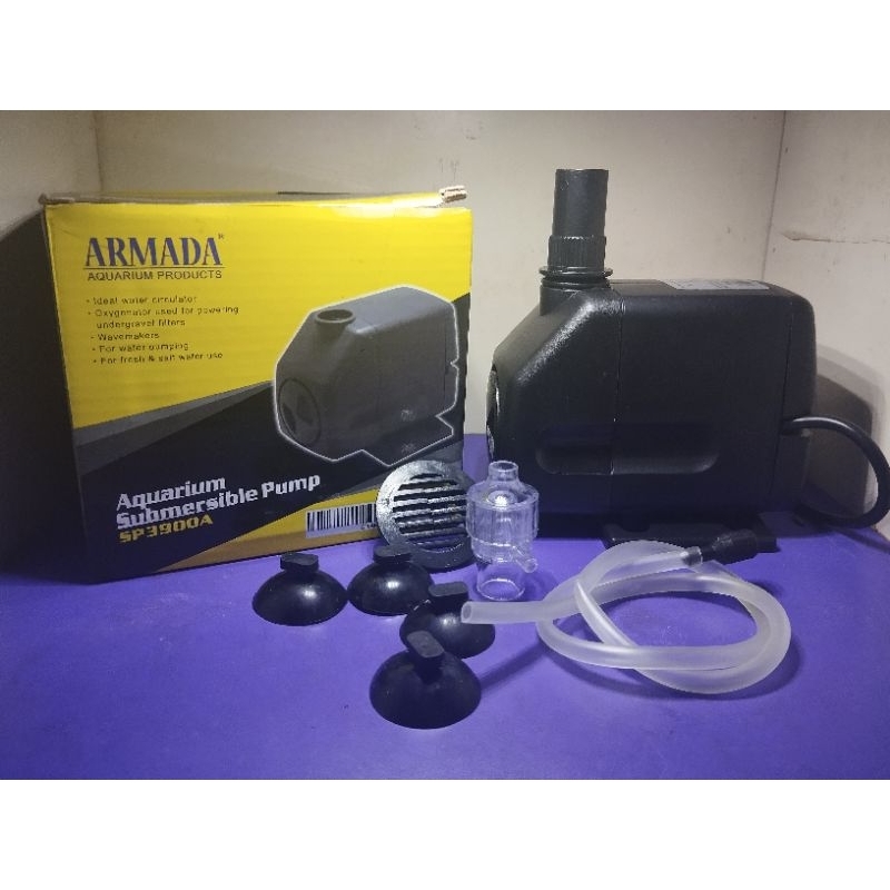 MESIN POMPA AQUARIUM/KOLAM ARMADA SP 3900 A (2500l/h) H.MAX 2,5M
