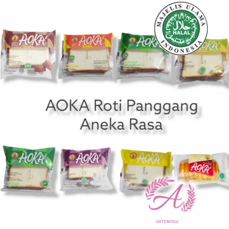 

12.12 Product HOT AOKA Roti Panggang dan Gulung / MOMOTARO aneka Varian 1 dus !