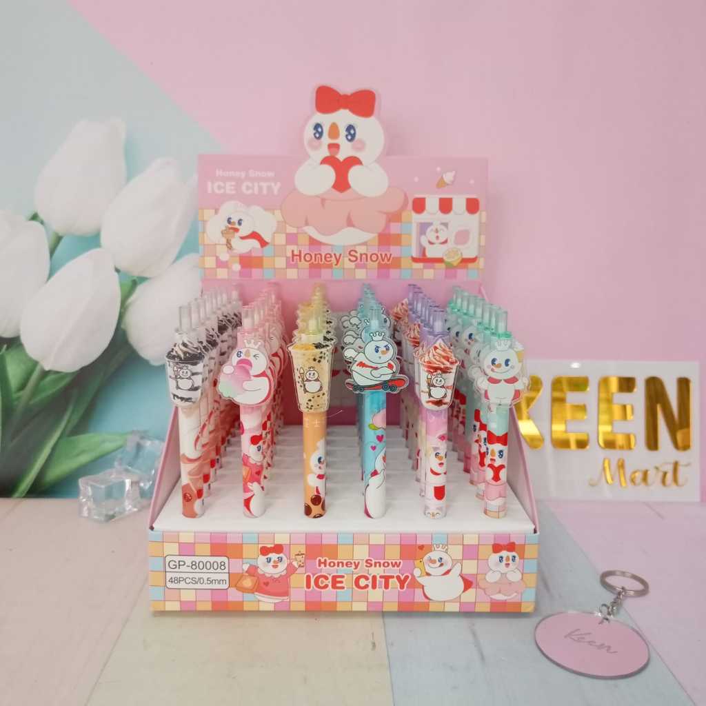 

(1pc) PEN GEL model CETEK KLIK MIXUE
