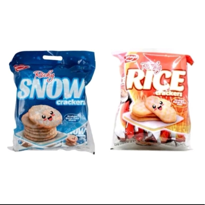 

NARAYA RICHY RICE / SNOW CRACKERS / CRAKERS BERAS ASIN / MANIS 105gr