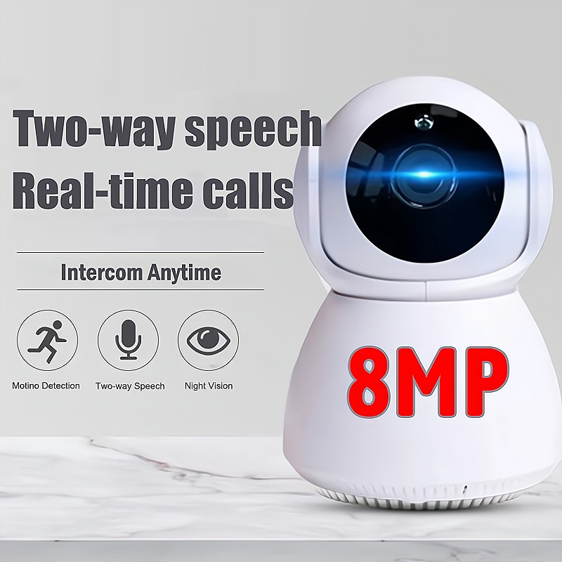 12.12 V380 Q9 CCTV Kamera Wifi Sambung Ke PonseI HD 8MP Smart Home Security Surveillance IP Camera ?