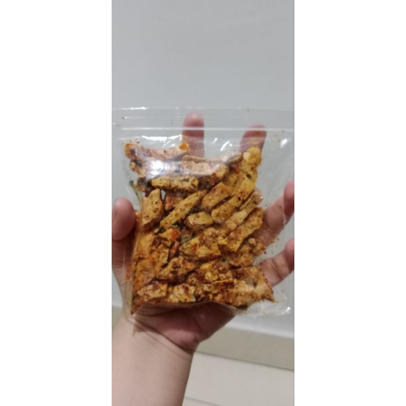 

Basreng pedas daun jeruk
