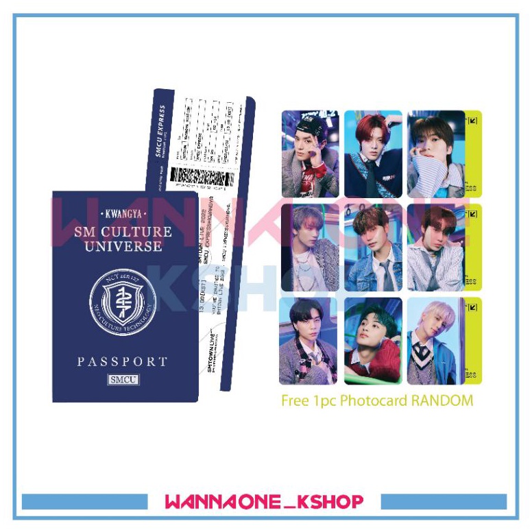 TOP SALE Ready stock smcu express passport cover ticket boardingpass n c t aespa red velvet e x o sh