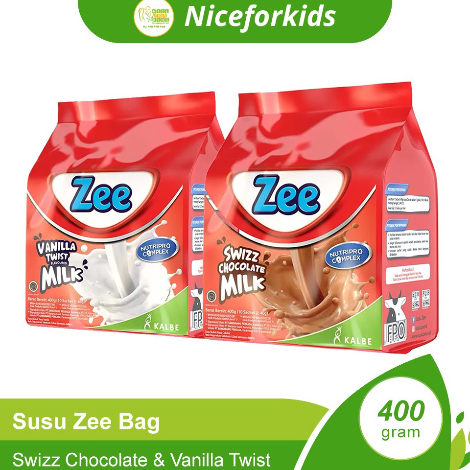 

[9ZI48] Susu Zee Renceng Susu Anak Tinggi Kalsium Zee Bag Sachet Kemasan Renteng isi 10 / 11 sachet Harga Termurah ￣～