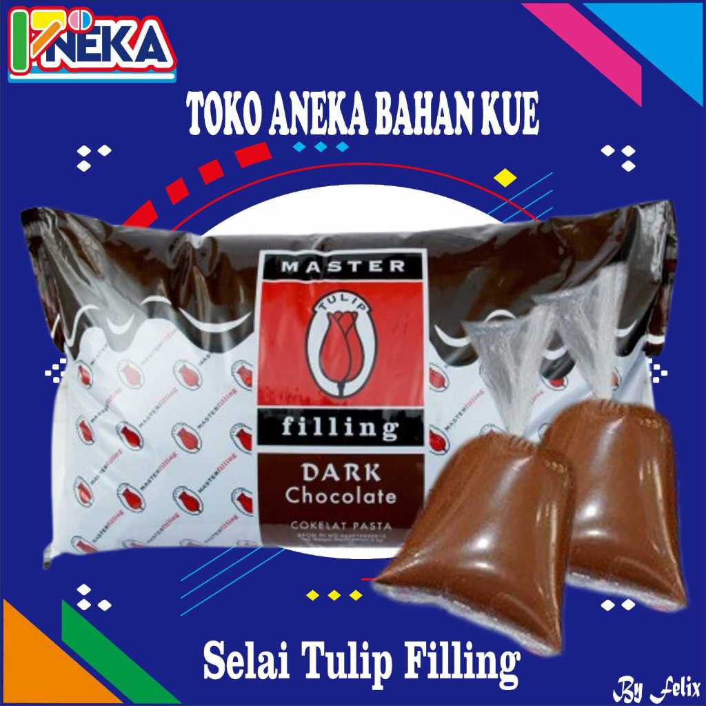 

Selai Coklat Tulip Filling 1kg [Repack]