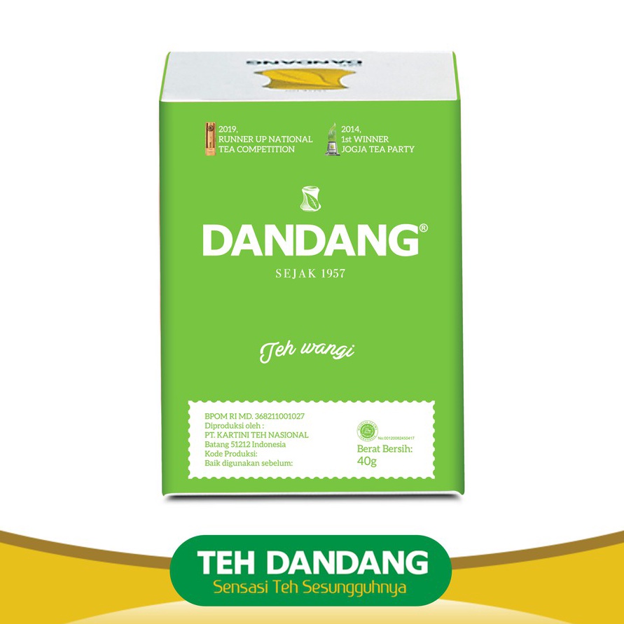 

KLVZ0081 7.7 Teh Dandang Hijau 40gr [1 slop isi 10 pcs]