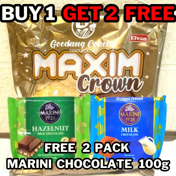 

ZKGPZ ELVAN MAXIM Crown With Biscuit 275g - B1G2 Free ✿Bayar Di Tempat