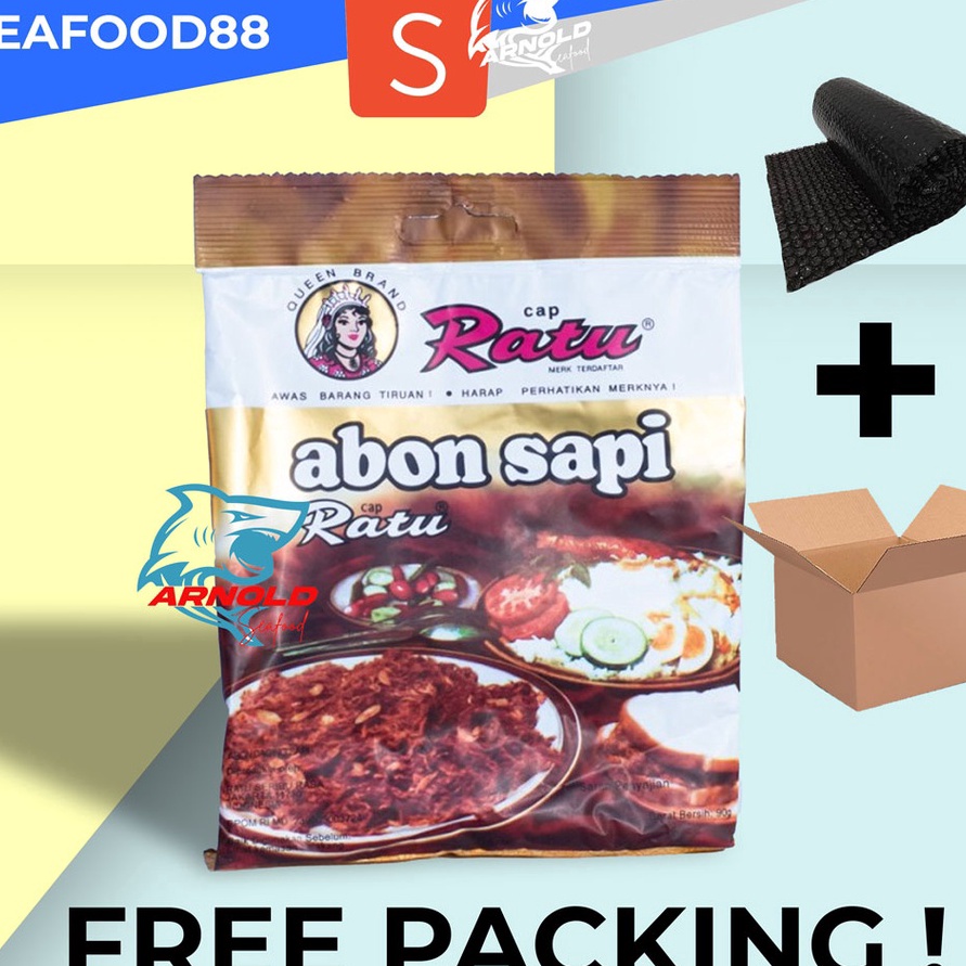 

HQKB4816 ✓ Abon Sapi Cap Ratu 1 Bungkus 90 gr