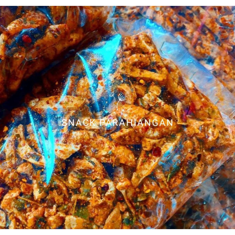 

Basreng Extra pedas daun jeruk 1kg/Basreng bumbu melimpah