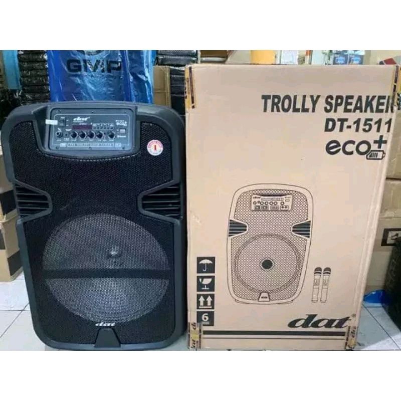 Adaptor Charger Speaker Troli Meeting DAT DT-1511 eco+ Wiereless Portable