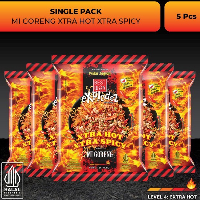 

ZNDQ6713 Terbaru Best Wok Mi Goreng Xtra Hot Xtra Spicy 5 pcs