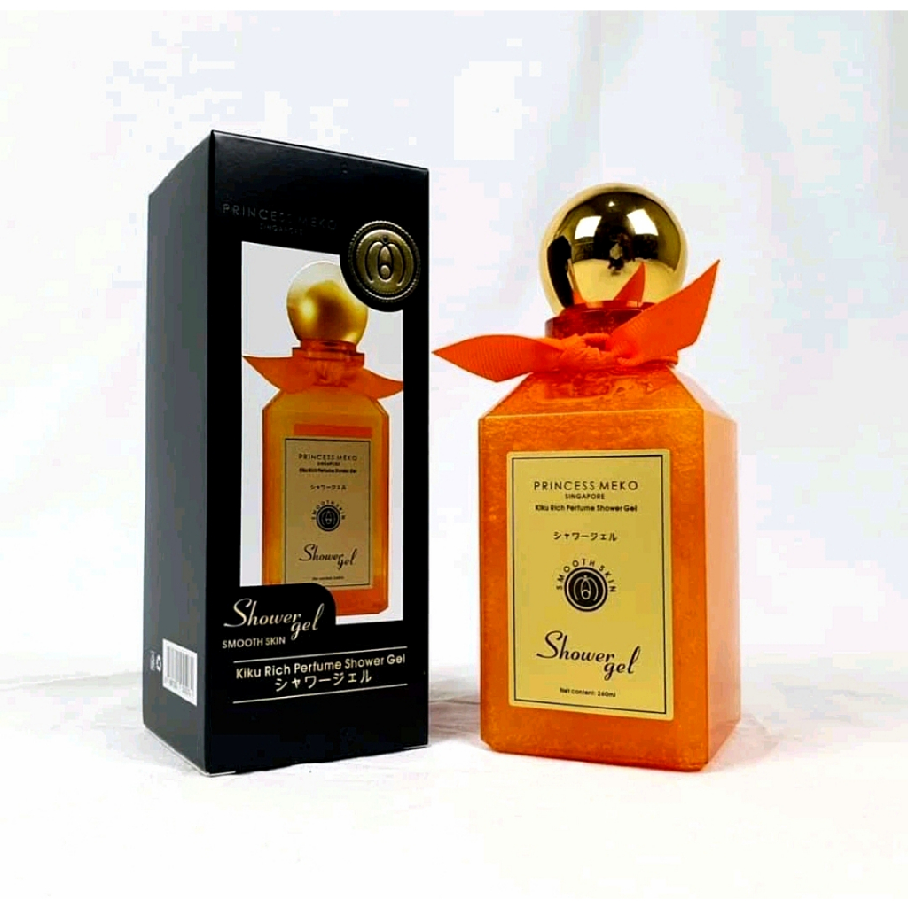 SALE PRINCESS MEKO Singapore Kiku Rich Perfume Shower Gel Sabun Mandi