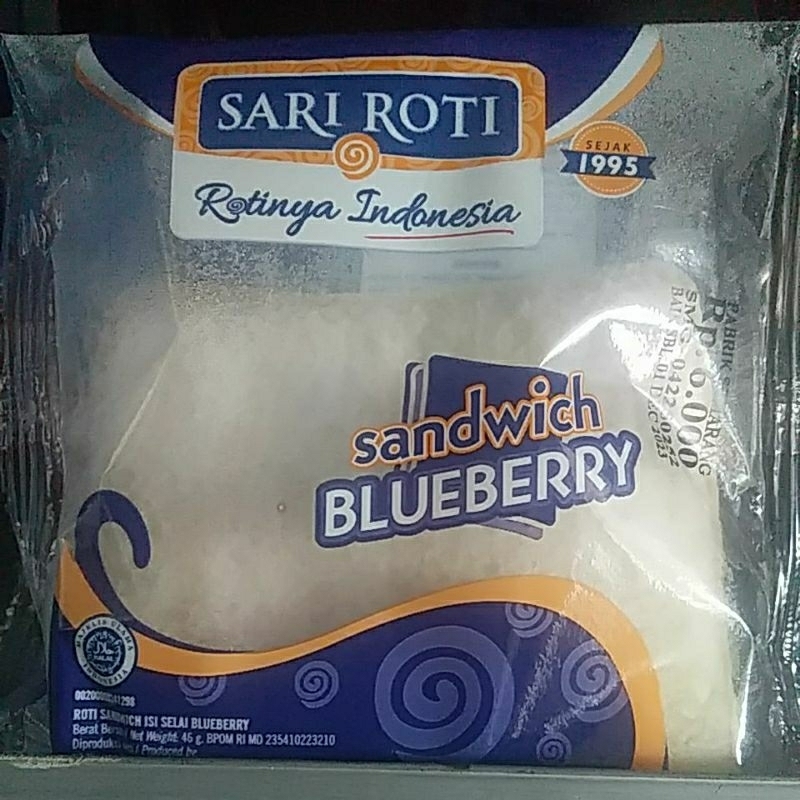 

Sandwich Bluberry