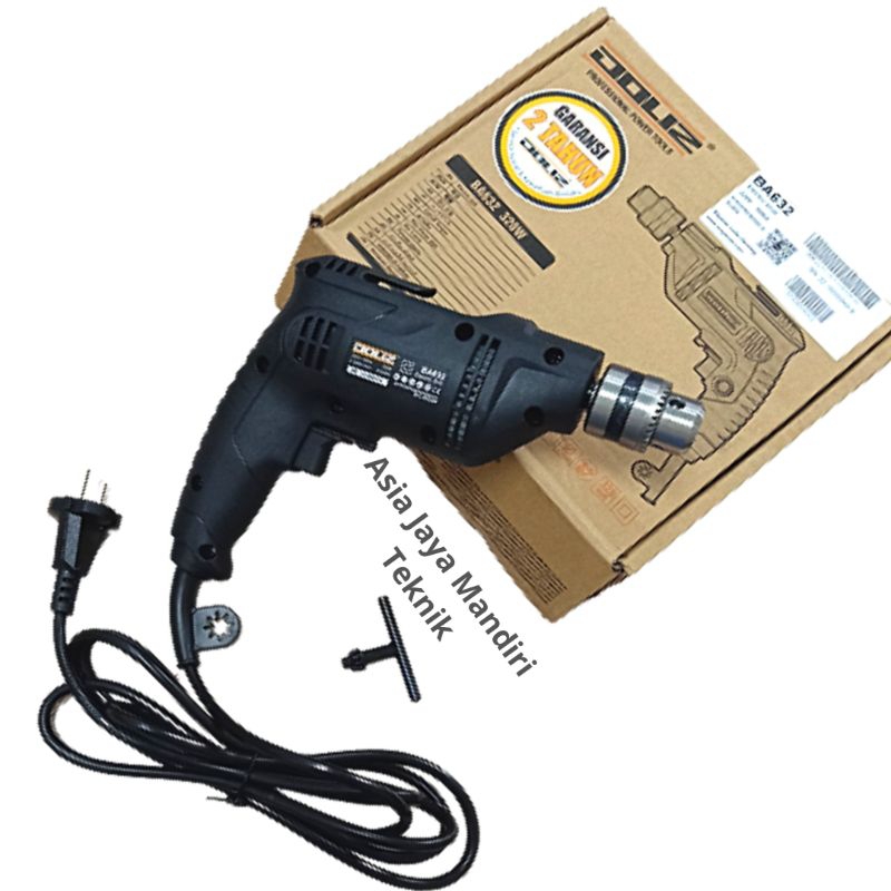 BOR TANGAN LISTRIK DOLIZ BA632/MESIN BOR TANGAN DRILL KIRI KANAN