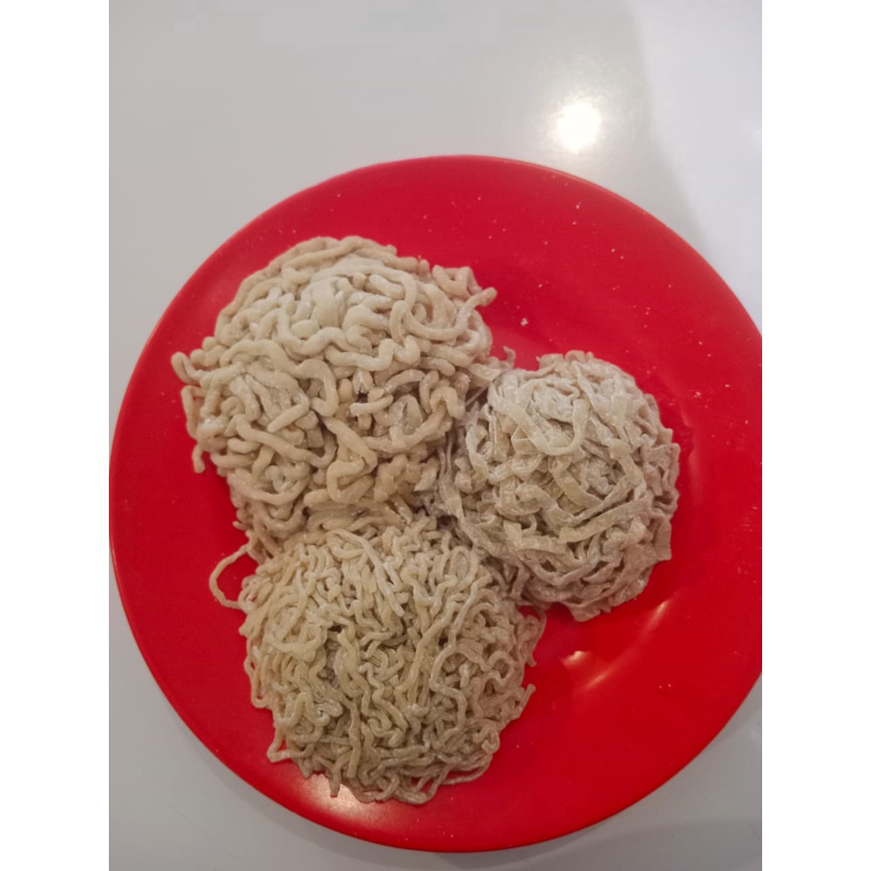 12.12 FLASH SALE Bakmi Tiga Marga Fresh (Kecil,Karet,Lebar)10pcs/1Kg serbuuu !