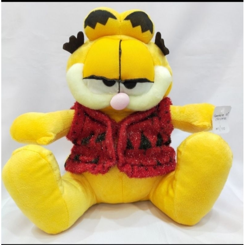 Boneka garfield x crishmast