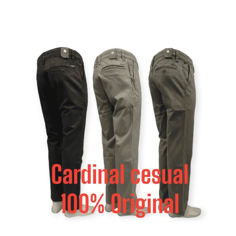 Celana Cardinal Casual Officer original panjang size 28-38