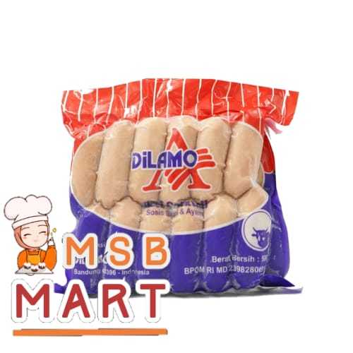 

DILAMO SOSIS COCKTAIL COKLAT 500GR/SOSIS COKLAT