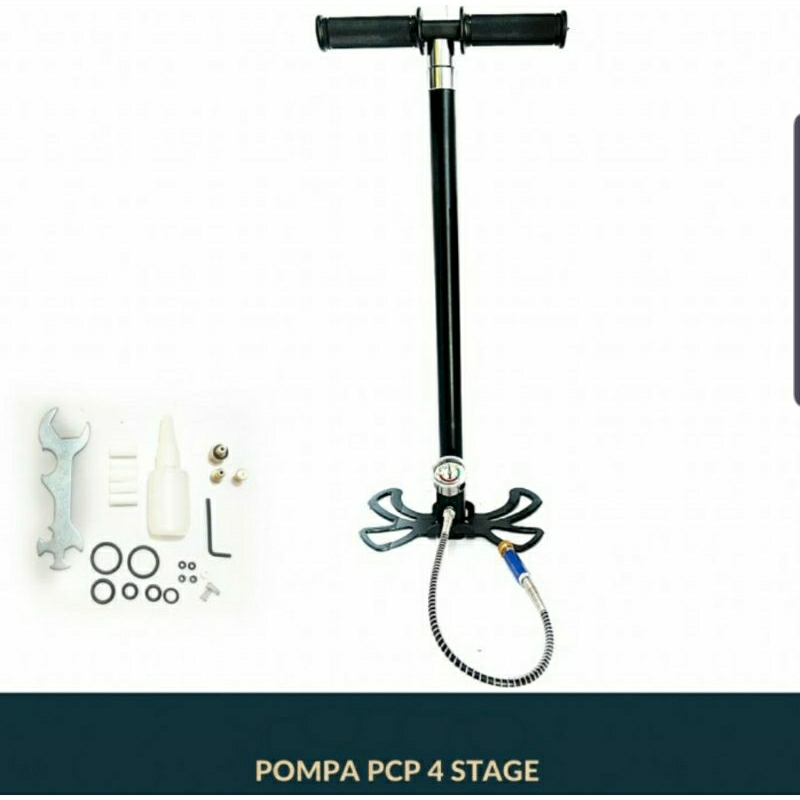 pompa pcp 4 stage kaki lipat