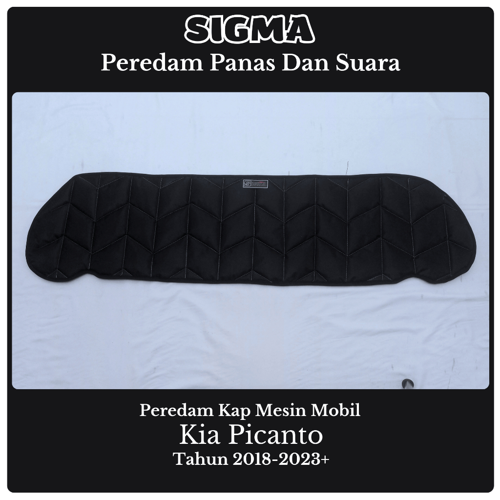 Peredam Panas Dan SUara Kap Mesin Mobil KIA Picanto 2004-2007 KIA Picanto 2008-2011 KIA Picanto 2011
