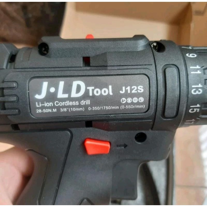 Bor Baterai 12v Cordless JLD 12s + 1 Baterai | Bor Cordless JLD