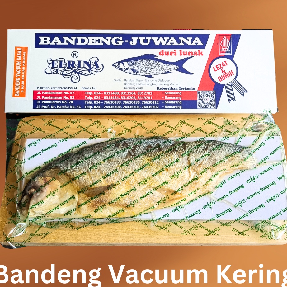 

SVCJ6367 Terbaru Bandeng Presto Juwana Duri Lunak Bandeng Juwana Erlina Vacuum Kering Semarang