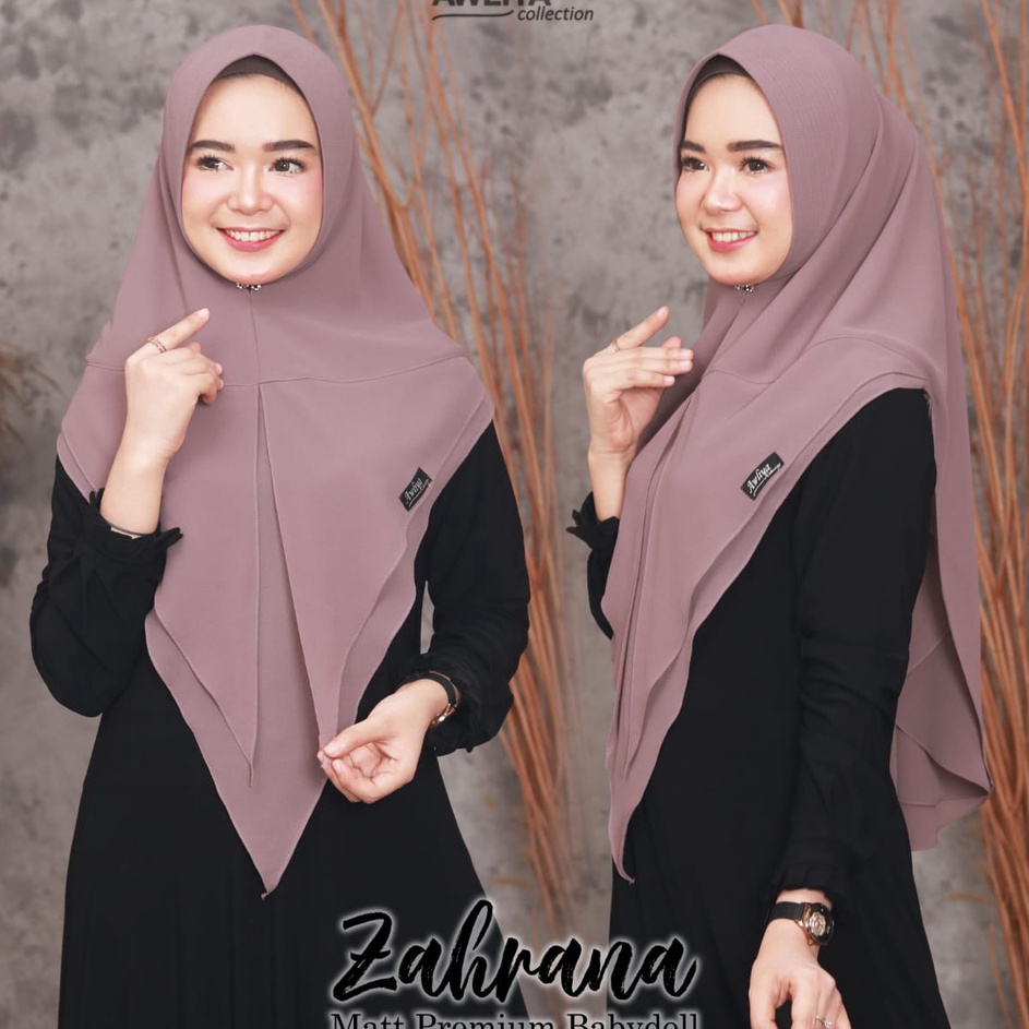 Best Terlaris KHIMAR ZAHRANA ALIYAR BY AWLIYA//KHIMAR TERBARU ALIYAR BY AWLIYA//ORIGINAL ALIYAR BY A
