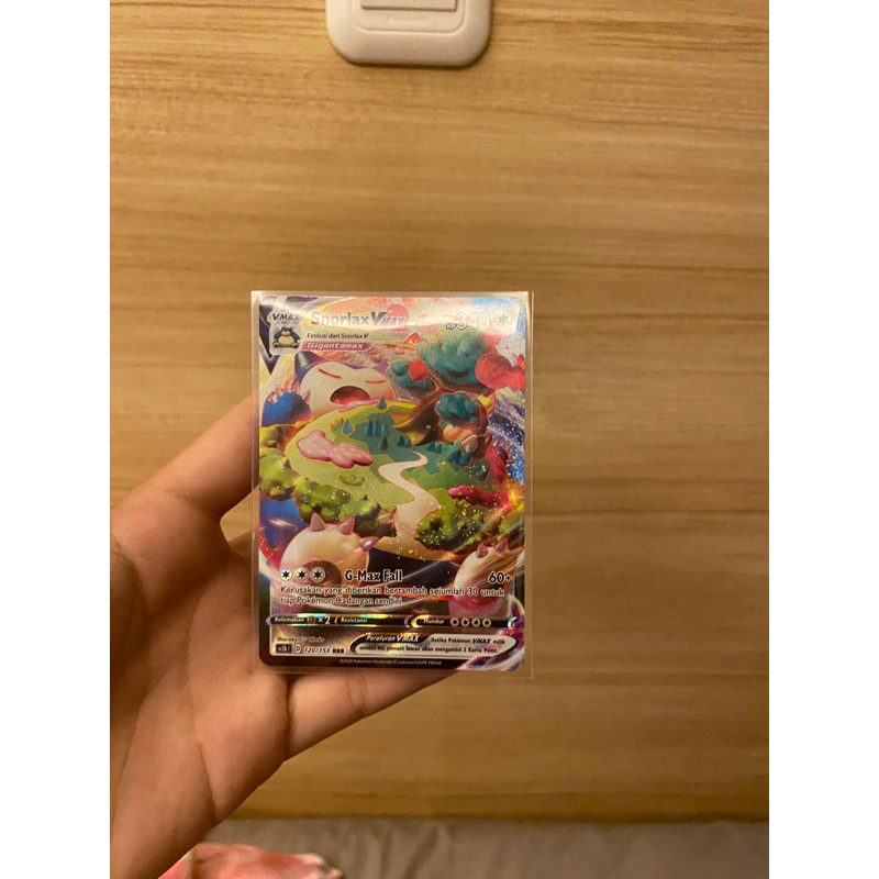 snorlax vmax dan pikachu v