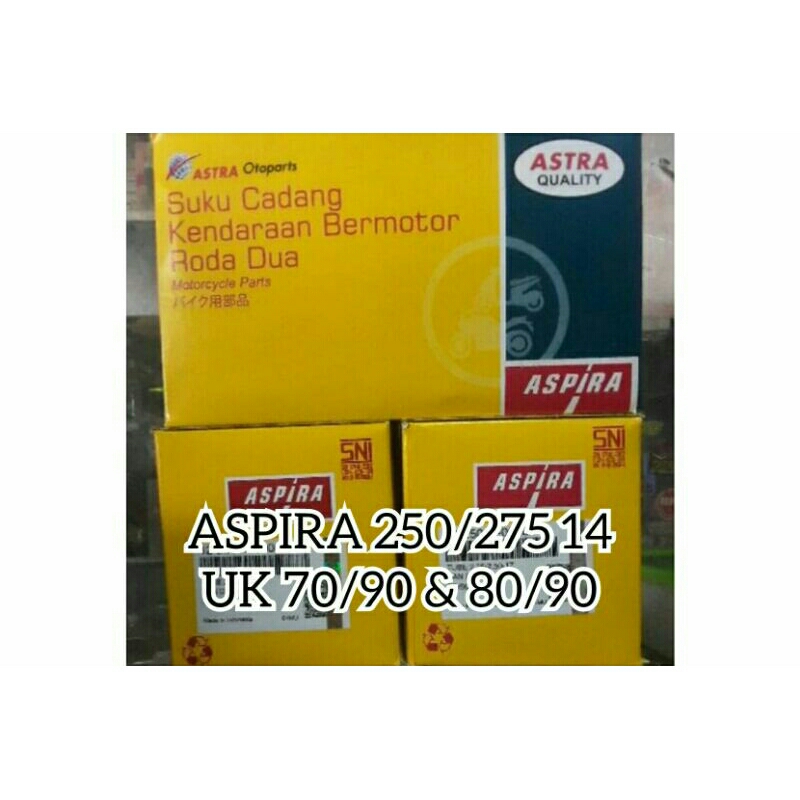 BAN DALAM MOTOR MATIC ASPIRA RING 14