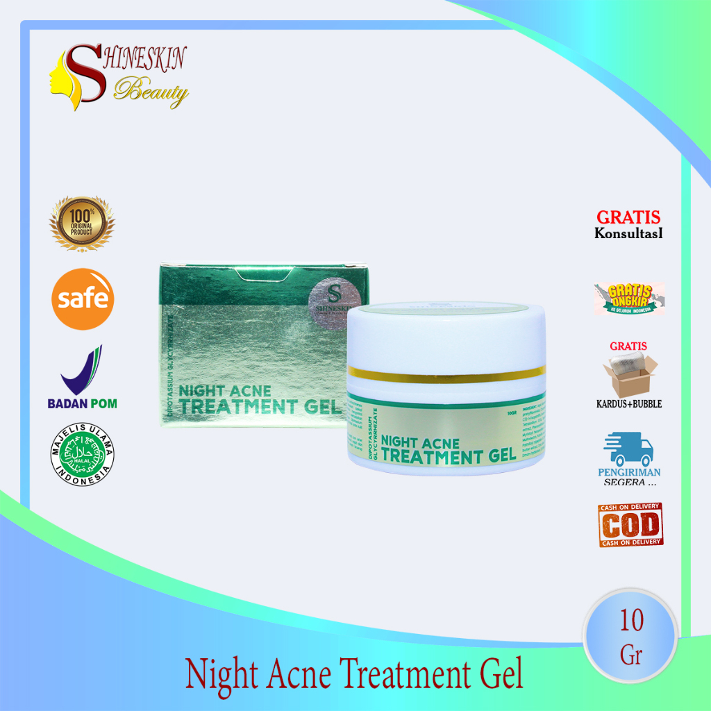 Shineskin Night Acne Treatment Gel