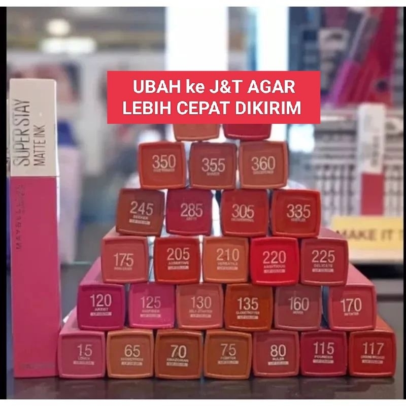 Maybelline Superstay Matte ink Ori Exp gress 2026