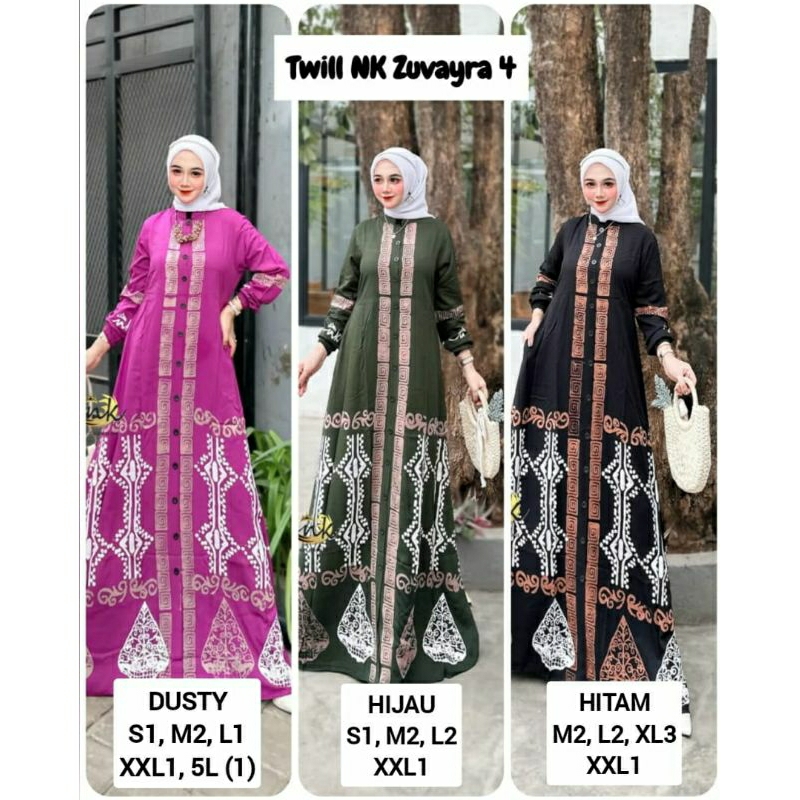 GAMIS TWILL ORI//GAMIS TWILL WAYANG GUNUNGAN2//GAMIS TWILL NK//GAMIS TWILL ORI//NING NISAUL KAMILAH/