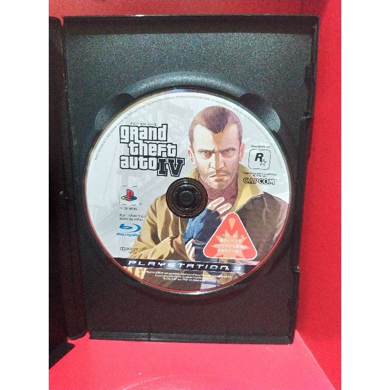 BD Kaset PS3 GTA 4 JPN PRELOVED