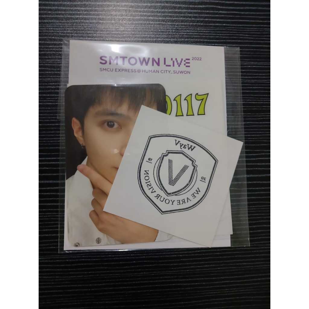 Hendery SMCU AR Tattoo Sticker Set (sealed)