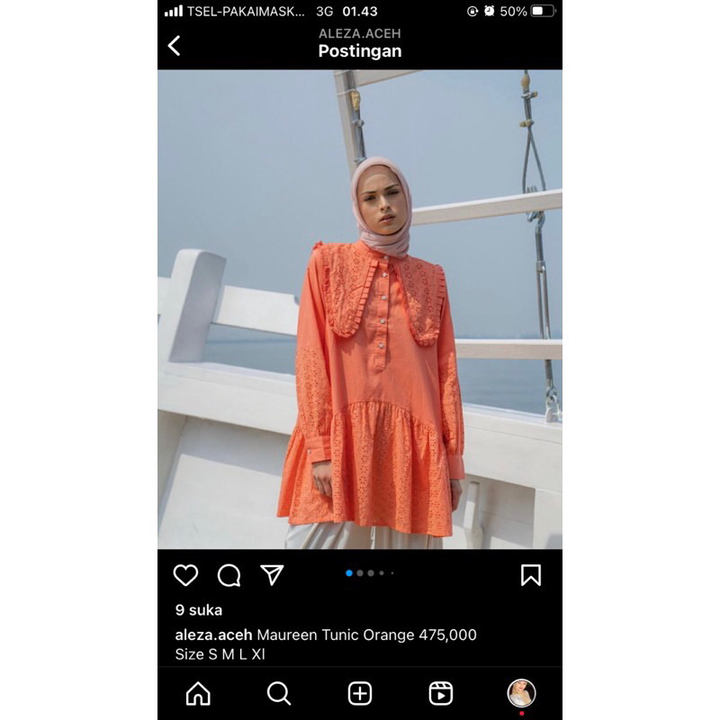 preloved aleza label