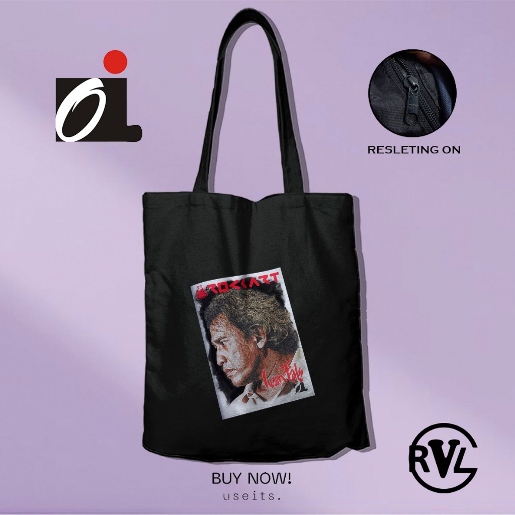 Tas Totebag Iwan Fals Pria Dan Wanita - Iwan Fals (RS-03)