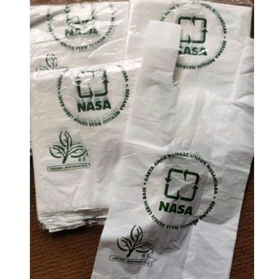 (ECER) TAS KRESEK NASA ORIGINAL KANTONG PLASTIK NASA