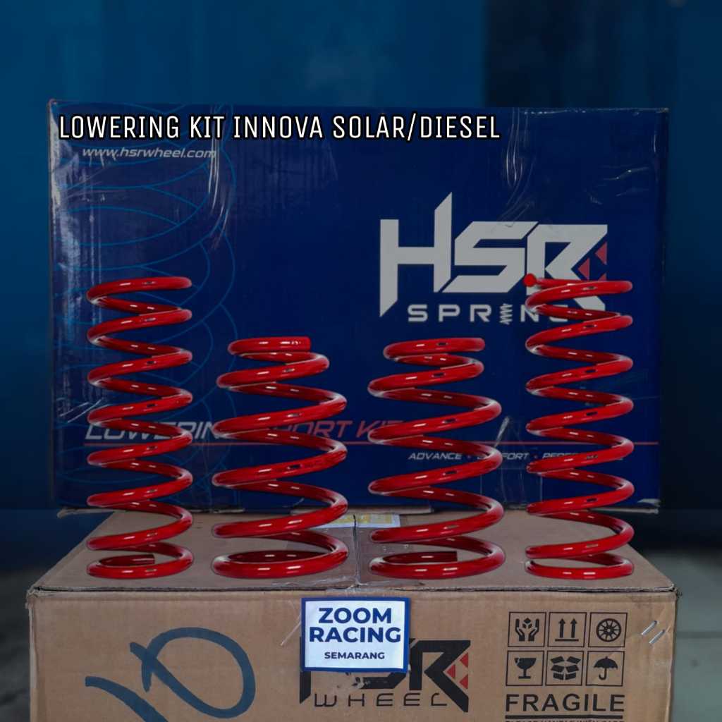 Lowering Kit HSR Innova Diesel Per Ceper Mobil Innova Fitmen Ceper 2 Sampai 3 Jari