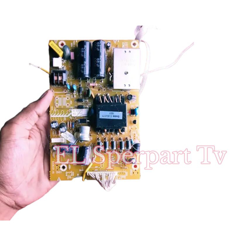 PSU - Power Supplay Tv Polytron PLD 32T100  Regulator Tv Polytron PLD 32D100