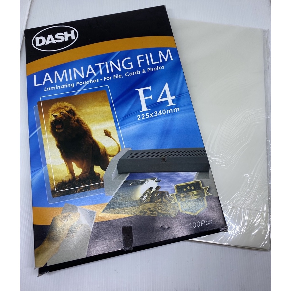 

Discount Today (1 Pack) Plastik Laminating Glossy A4 & F4 100mic 100lbr murah