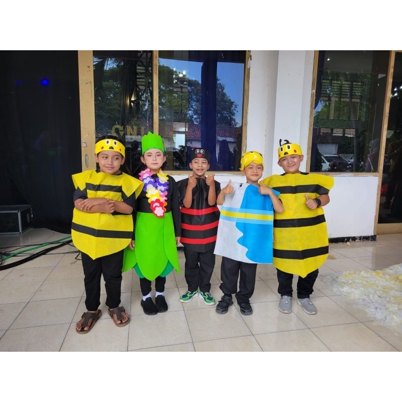 kostum tema hewan anak TK PAUD SD- KOSTUM KARNAVAL